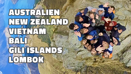 Højskole i Australien, New Zealand, Vietnam, Bali, Gili Islands & Lombok