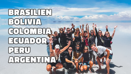 Højskole i Brasilien, Bolivia, Colombia, Ecuador, Peru & Argentina