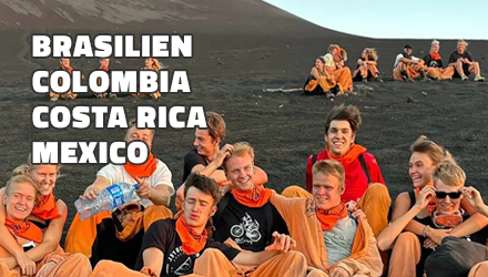 Højskoleophold i Brasilien, Colombia, Costa Rica & Mexico