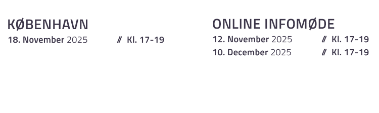 Infomøder - Højskole i Udlandet (Kbh. + Aarhus + Online)