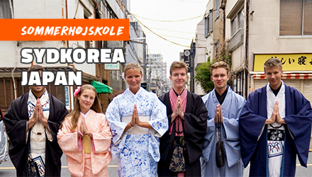 Sommerhøjskole i Sydkorea & Japan